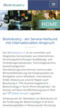 Mobile Screenshot of bioindustry.de